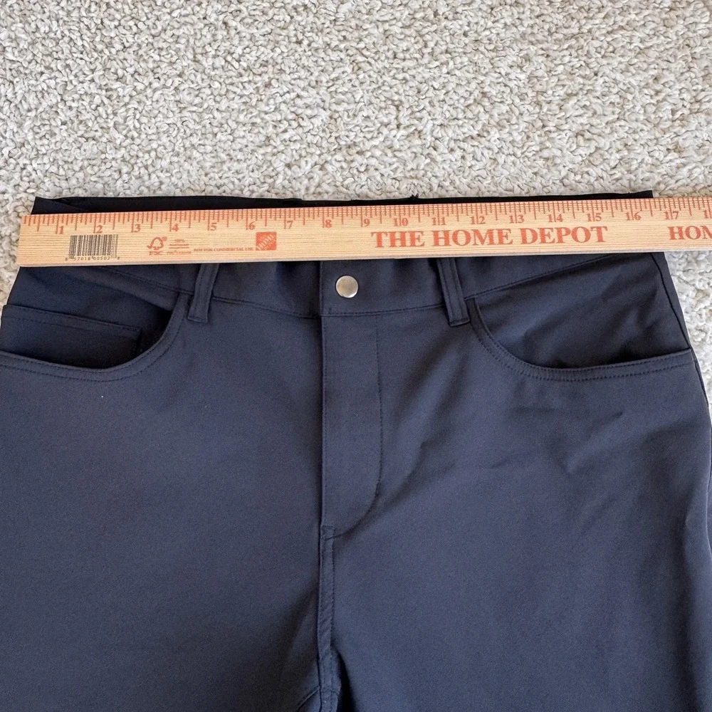 State & Liberty Men's Performance Golf Dress Pants Black Size 34 Athletic Fit